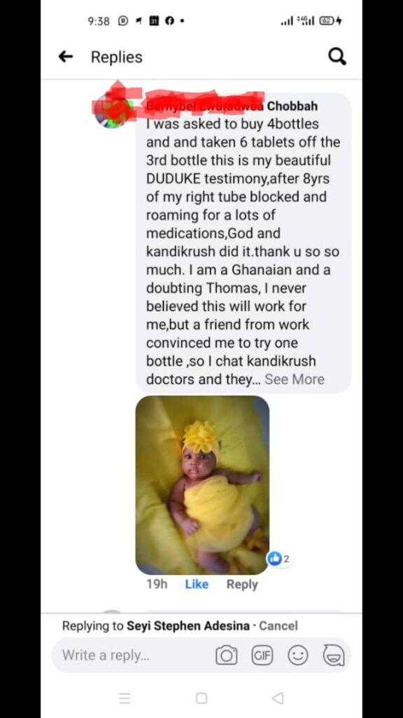 (128)Bouncing baby after 8yrs infertility due to blockage