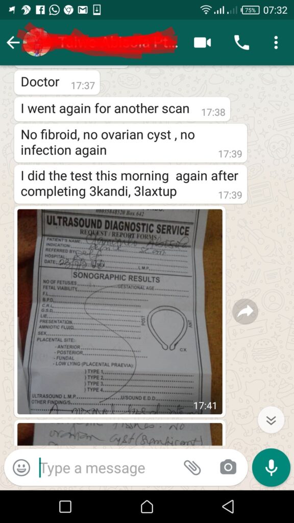 (24) Fibroid, Ovarian cyst _Pid Cleared